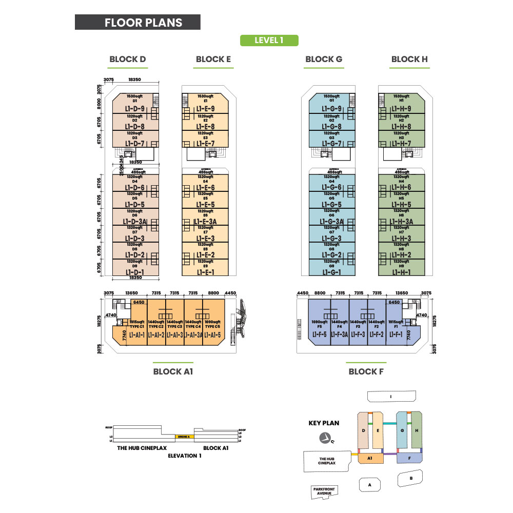 The Hub Floor Plan